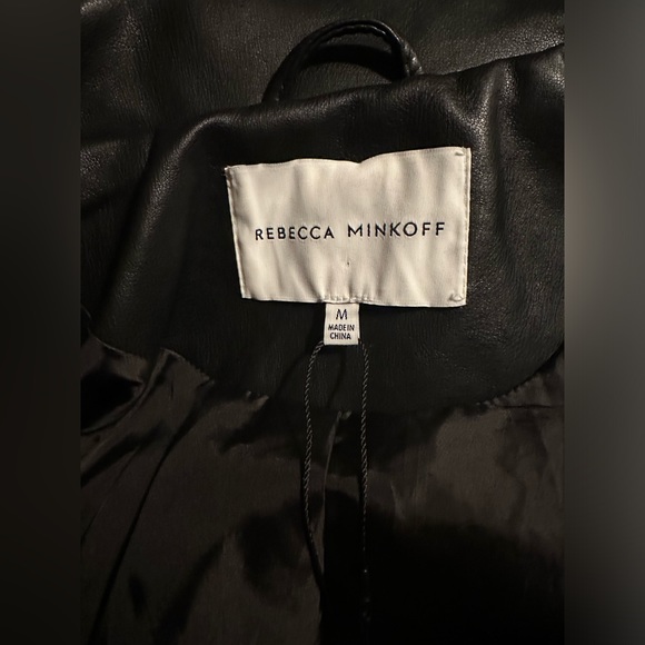 Rebecca Minkoff vegan leather jacket - Picture 3 of 5